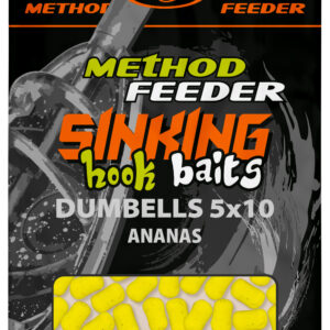 LORPIO PRZYNĘTA HOOK BAITS SINKING DUMBELLS 5X10MM ANANAS 20G