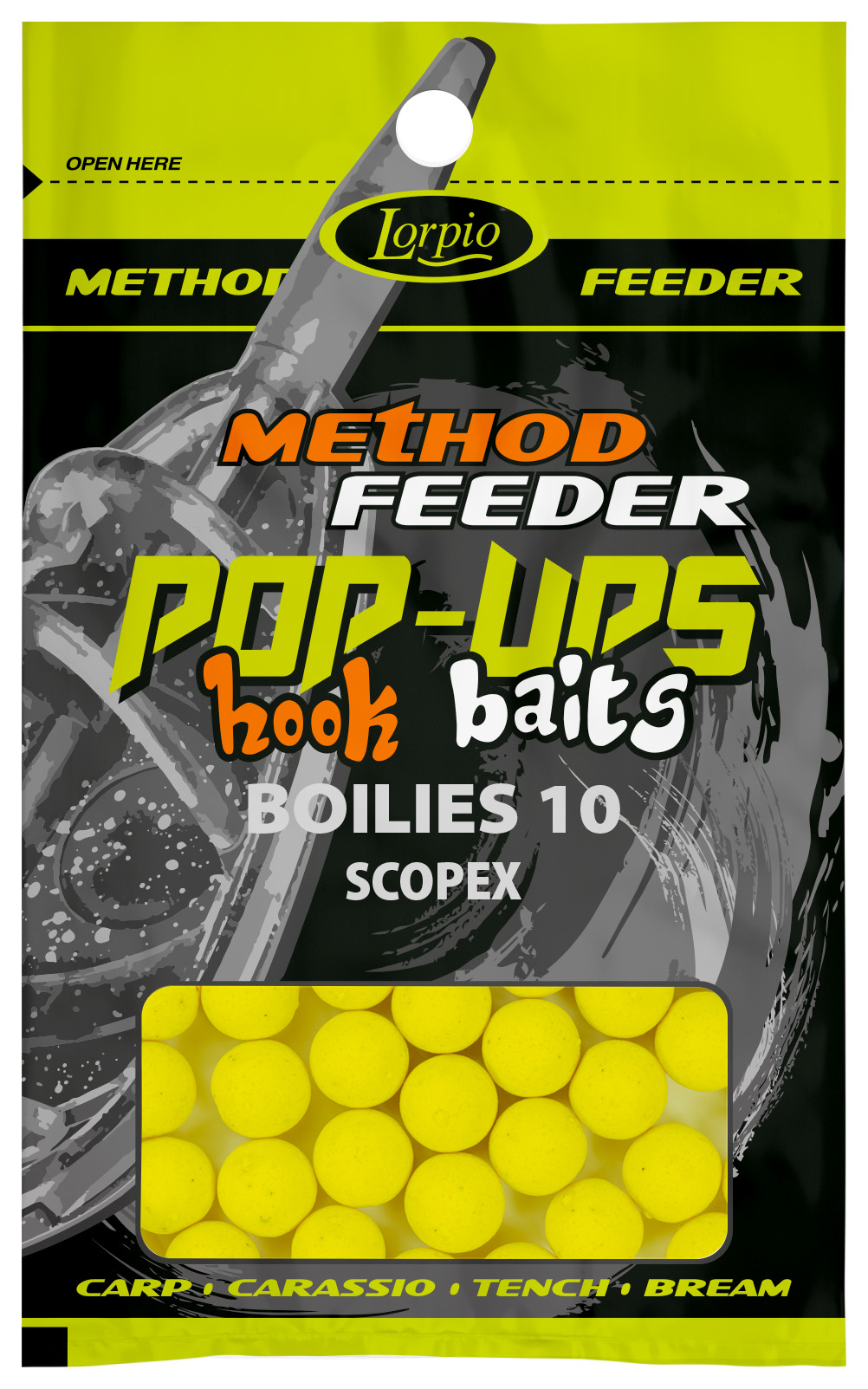 LORPIO PRZYNĘTA HOOK BAITS POP-UPS BOILES 10 MM SCOPEX 15G