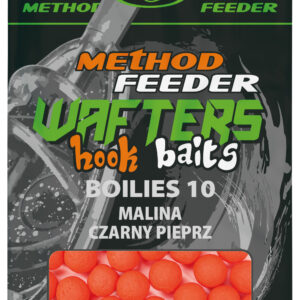 LORPIO PRZYNĘTA HOOK BAITS WAFTERS BOILES 10MM MALINA CZARNY PIEPRZ 15G