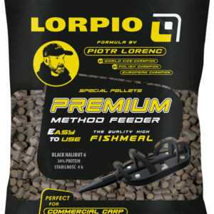 LORPIO PELLET BLACK HALIBUT 2,0MM 700G