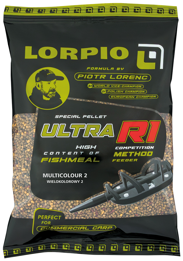 LORPIO PELLET ULTRA R1 MULTICOLOUR 2,0 MM 700G