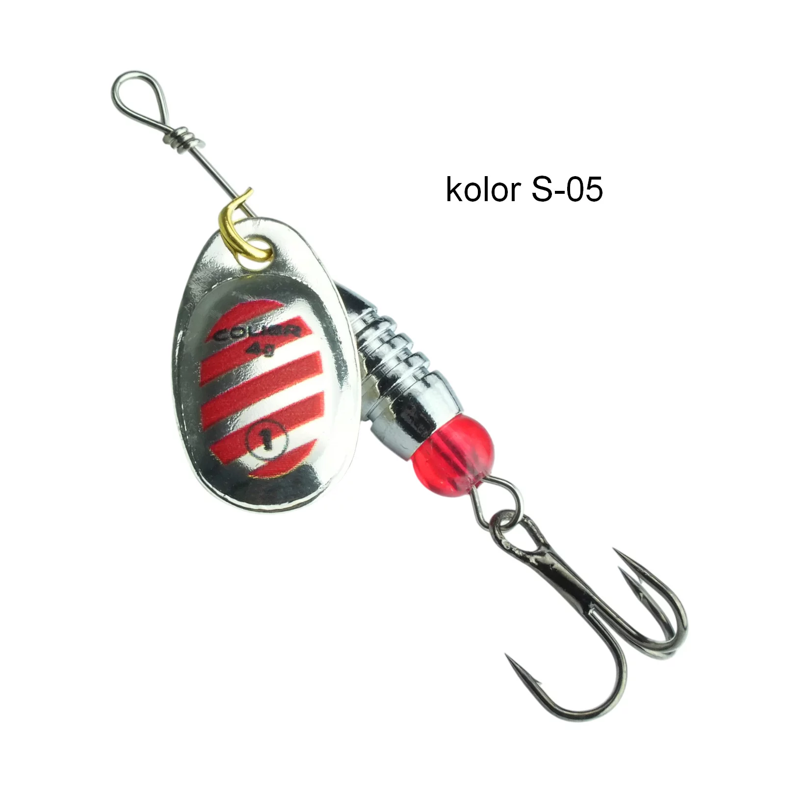 ROBINSON BŁYSTKA COLIBR RED ZEBRA ROZ 4 12 G