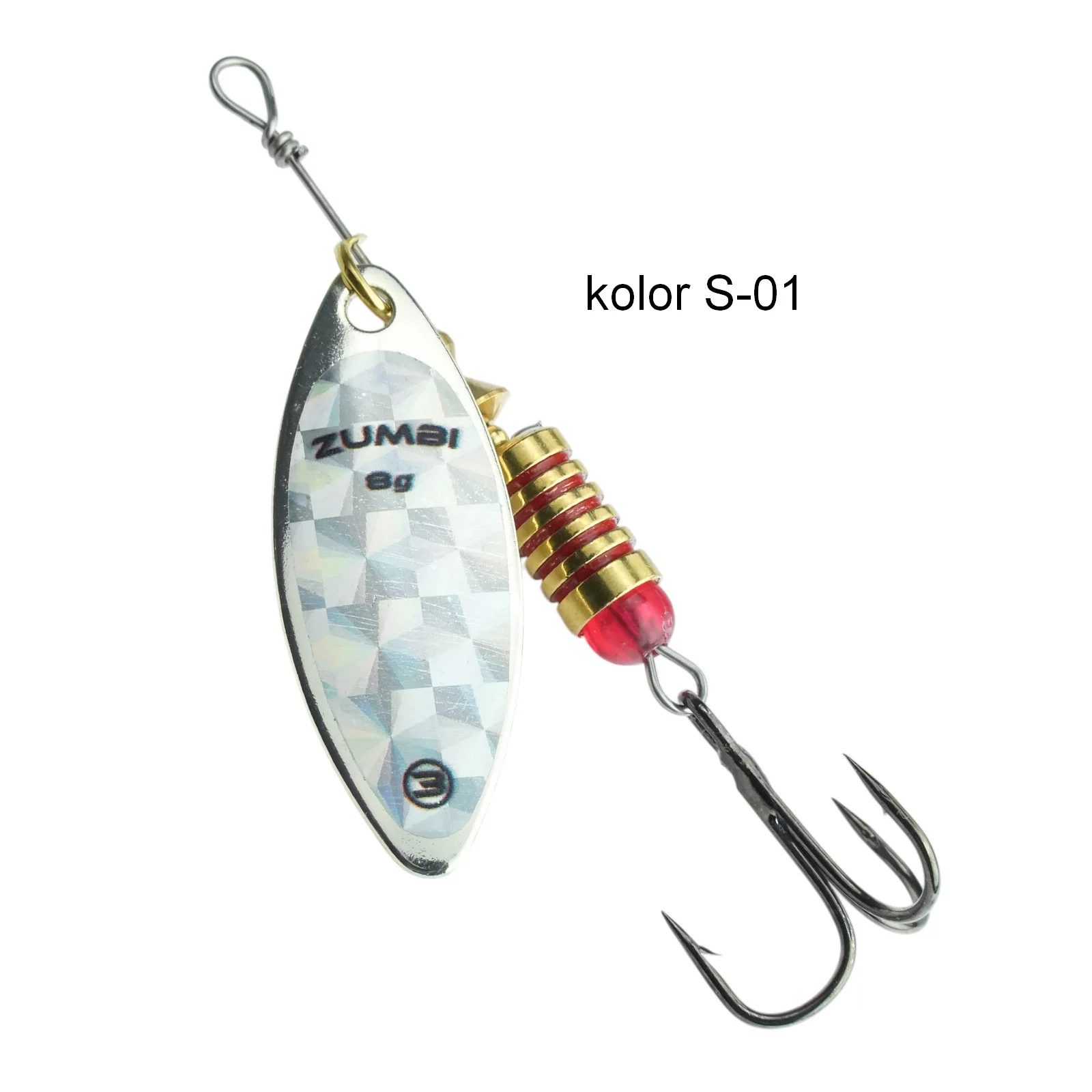 ROBINSON BŁYSTKA ZUMBI SILVER HOLO ROZ 1 4 G