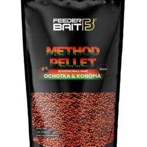 FEEDER BAIT PELLET 2 MM OCHOTKA KONOPIA 800 G