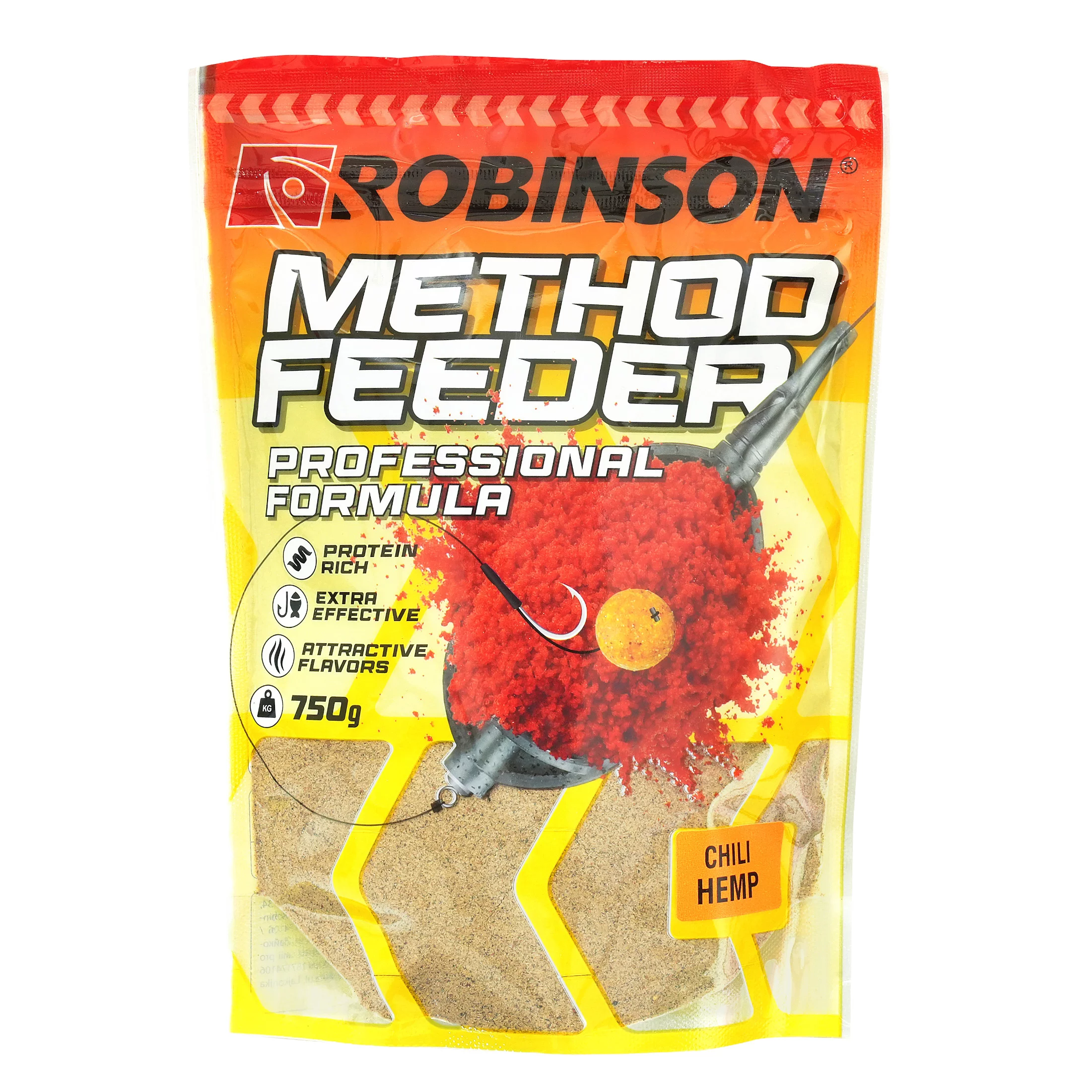 ROBINSON ZANĘTA METHOD FEEDER CHILI HEMP 750 G