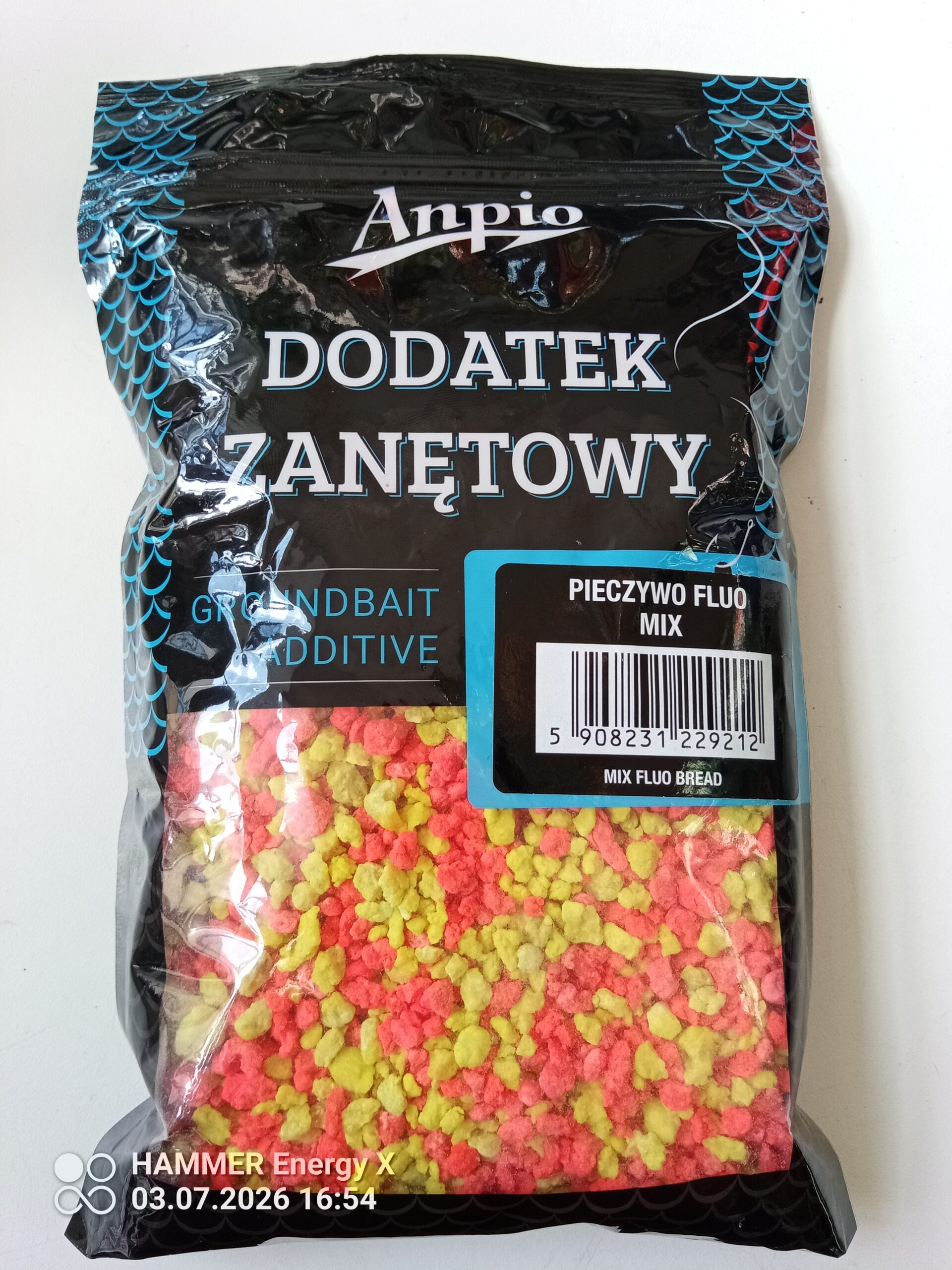 ANPIO DODATEK DO ZANĘT PIECZYWO FLUO MIX 400 G