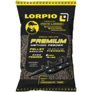 LORPIO PELLET BLACK HALIBUT 4,5 MM 2000G
