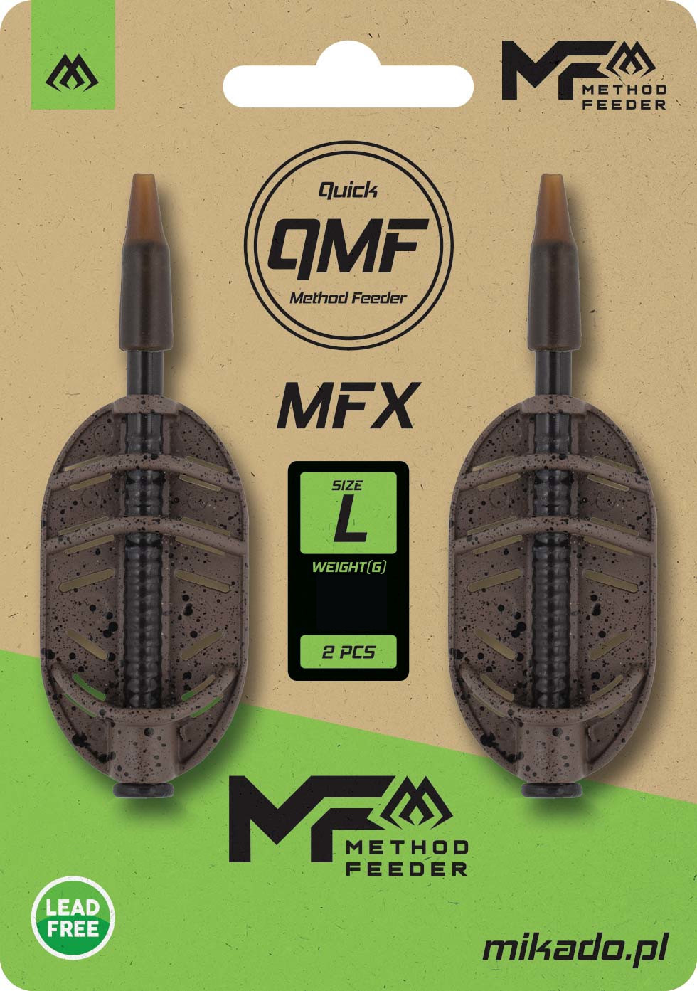 MIKADO PODAJNIK M/F MFX QMF ROZM L 50 G OPAK 2 SZT