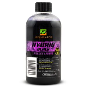 SOLBAITS PELLET LIQUID HYBRID BLACK 250 ML