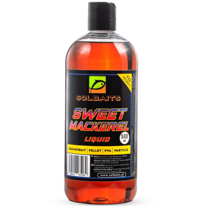 SOLBAITS LIQUID SWEET MACKRELL 500 ML