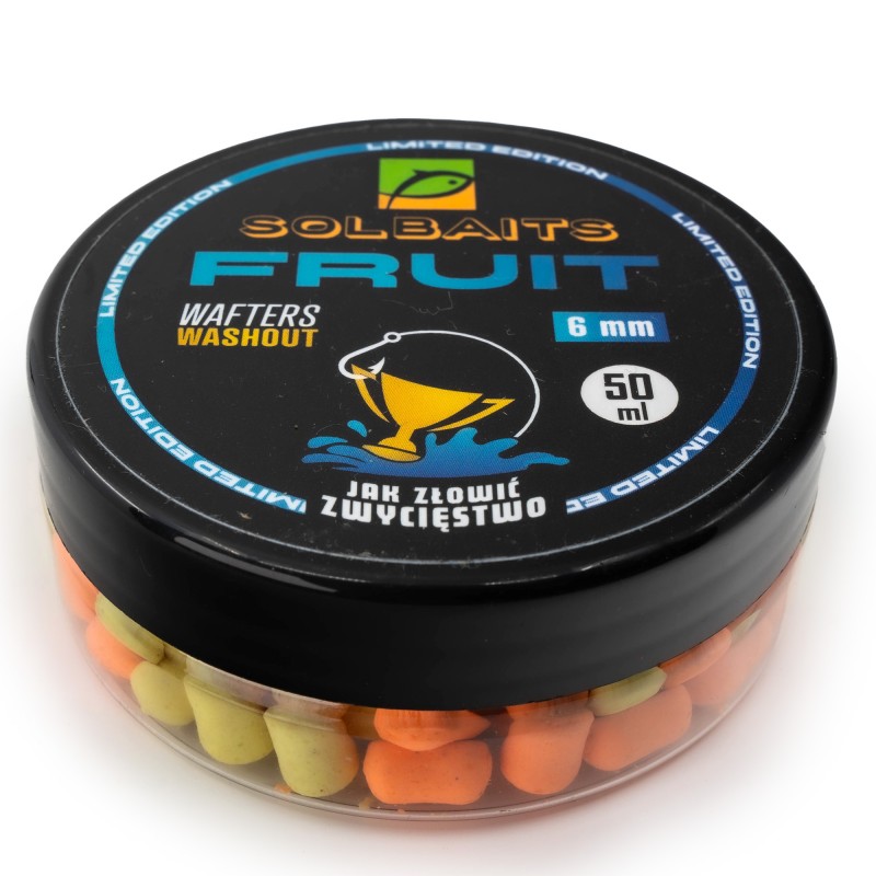SOLBAITS WAFTERS WASHOUT FRUIT 6MM