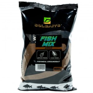 SOLBAITS ZANĘTA FISH MIX BROWN 800G