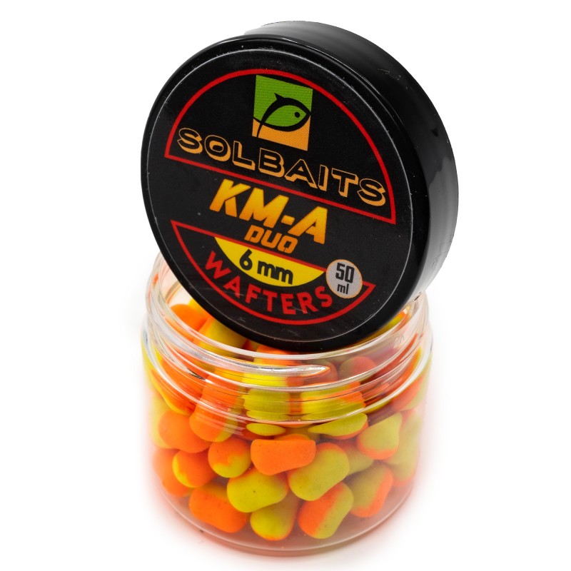 SOLBAITS WAFTERS KMA DUO POMARAŃCZOWO ŻÓŁTY 6MM
