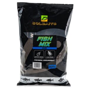 SOLBAITS ZANĘTA FISH MIX DARK 800G