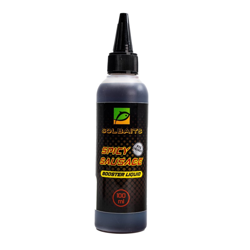 SOLBAITS BOOSTER LIQUID SPICY SOUSAGE 100ML