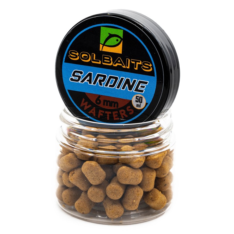 SOLBAITS WAFTERS SARDINE BROWN 6MM