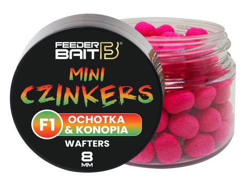 FEEDER BAIT MINI CZINKERS WAFTERS 8 MM OCHOTKA KONOPIA