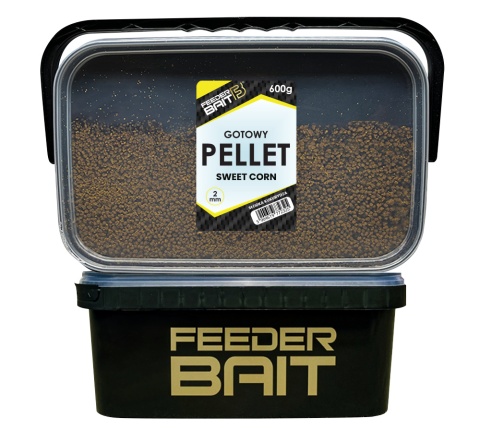 FEEDER BAIT PELLET GOTOWY 2 MM SWEETCORN 600 G