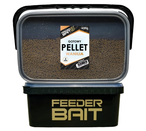 FEEDER BAIT PELLET GOTOWY 2 MM WANILIA 600 G