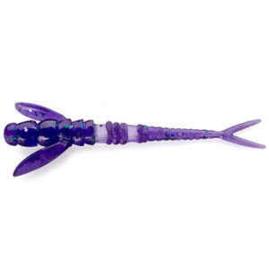 FISHUP Flit 1.5″, #060 – Dark Violet/Peacock & Silver 41MM