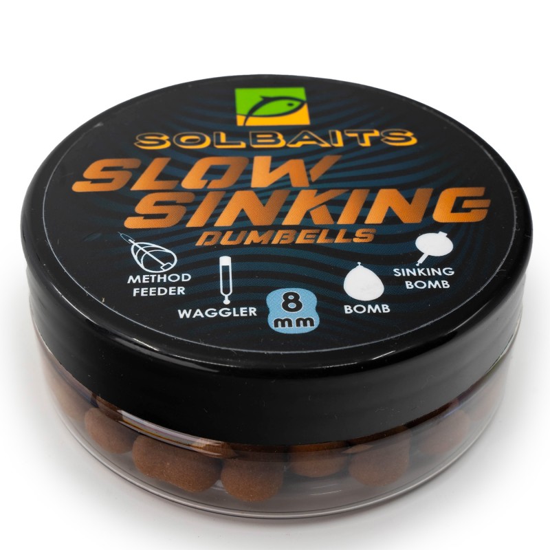 SOLBAITS SLOW SINKING WAFTERS DUMBELLS 8MM 50 ML