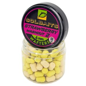 SOLBAITS WAFTERS WASHOUT 2 STRAWBERRY 6MM